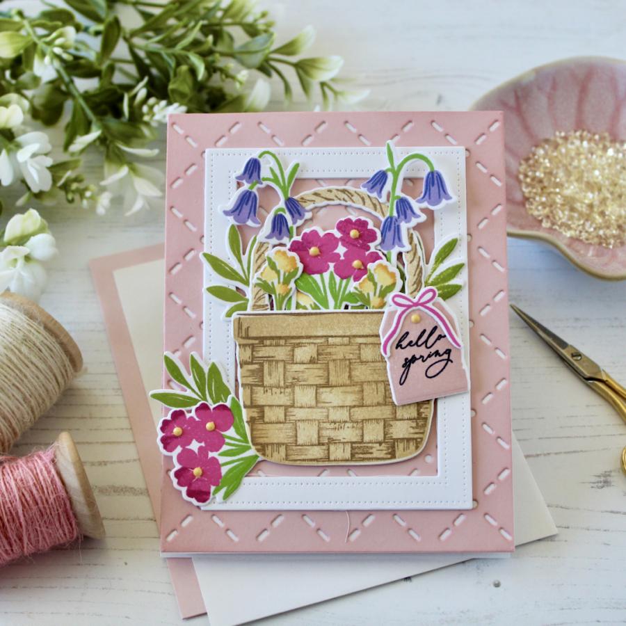 Basket of Blooms Stamp Set