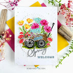 Spring Wagon Stamp Set