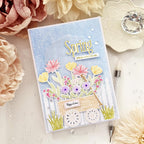 Spring Wagon Stamp Set