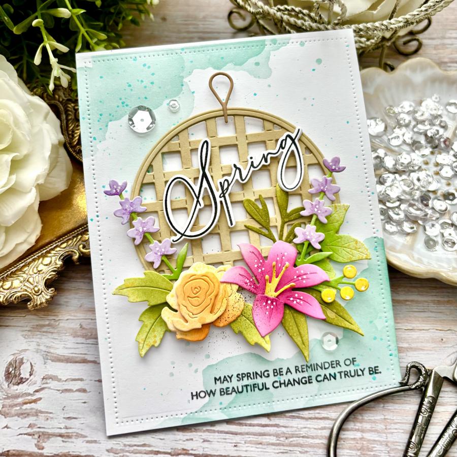 This is Big Sentiments: Spring Stamp Set