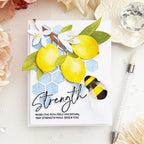 This is Big Sentiments: Strength Stamp Set