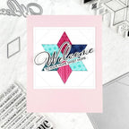 This is Big Sentiments: Welcome Stamp Set