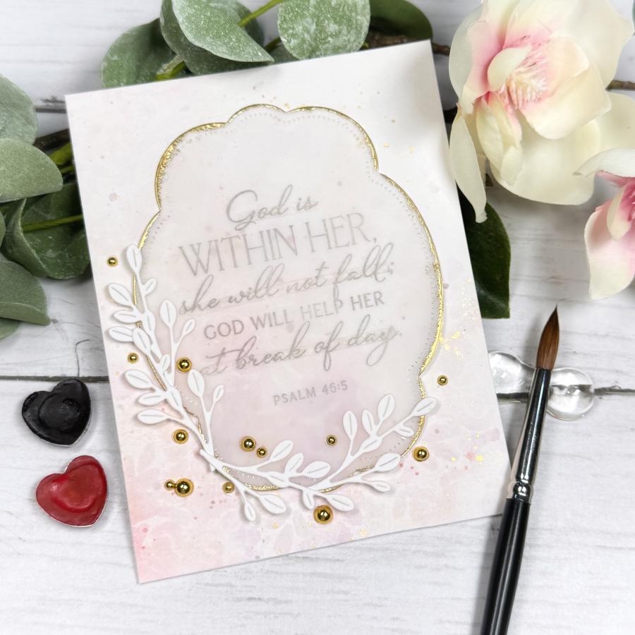 Reflections: Psalm 46 Mini Stamp Set