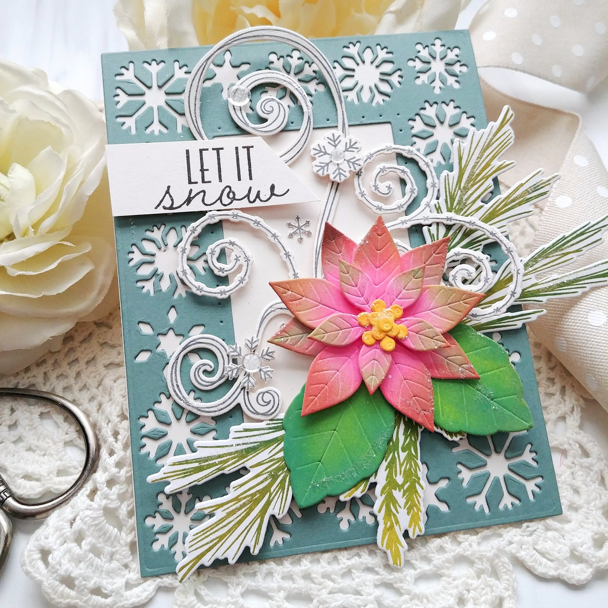 Into the Blooms: Poinsettia Die