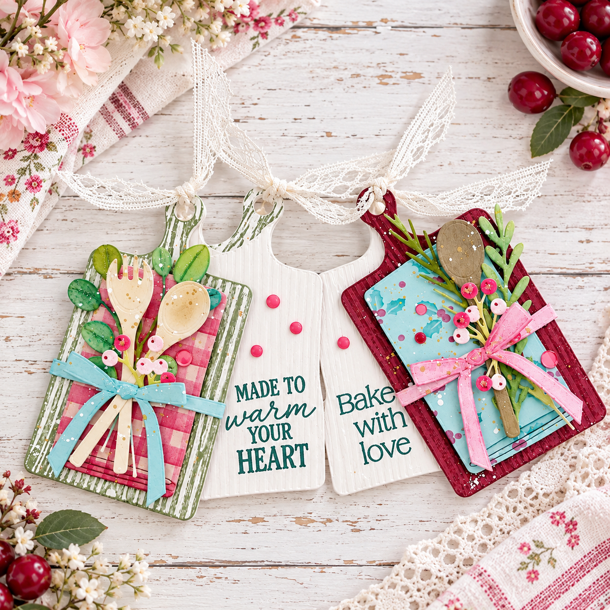 Cutting Board Tags Die