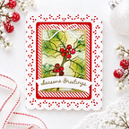 Framed In Flowers: Christmas Stamp Set