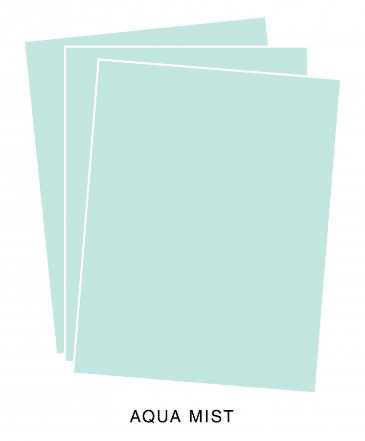 Perfect Match Aqua Mist Premium Cardstock (24 sheets)