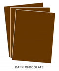 Perfect Match Dark Chocolate Premium Cardstock (24 Sheets)