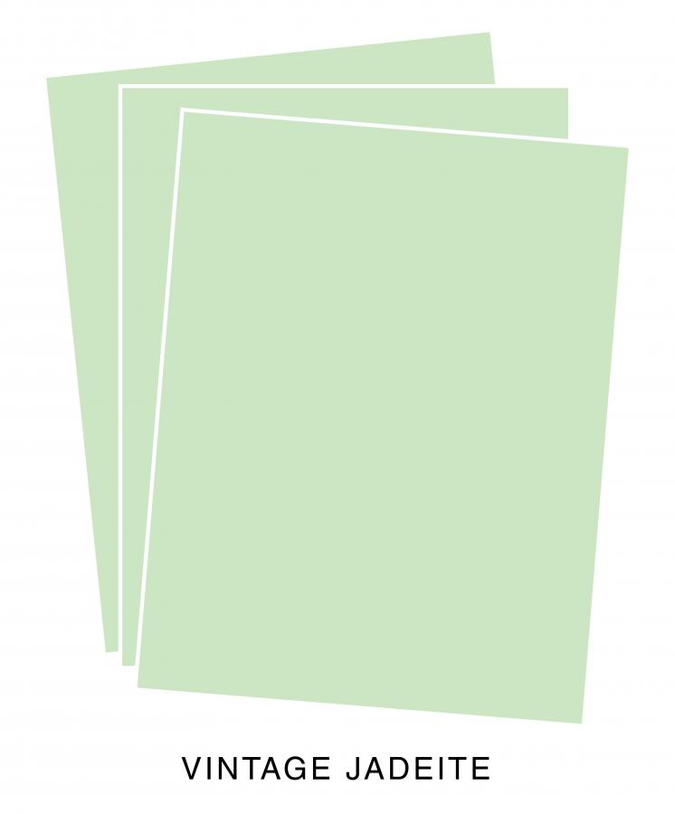 Perfect Match Vintage Jadeite Premium Cardstock (24 Sheets)