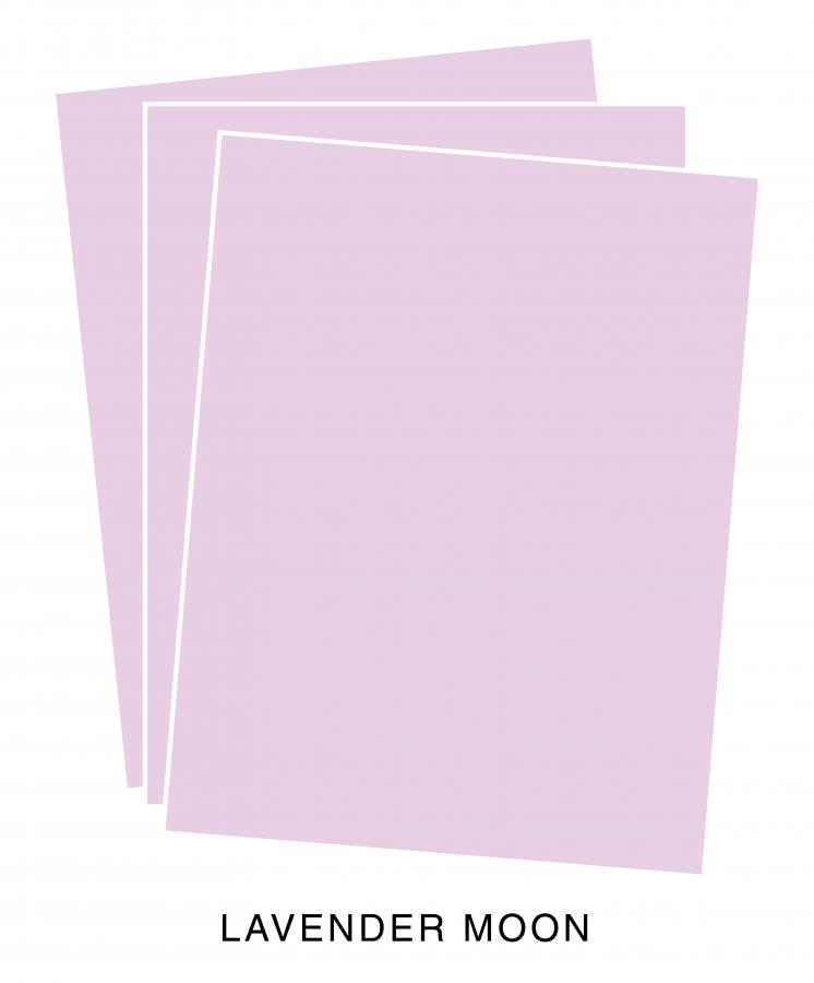 Perfect Match Lavender Moon Premium Cardstock (12 Sheets)