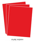 Perfect Match Pure Poppy Premium Cardstock (12 Sheets)