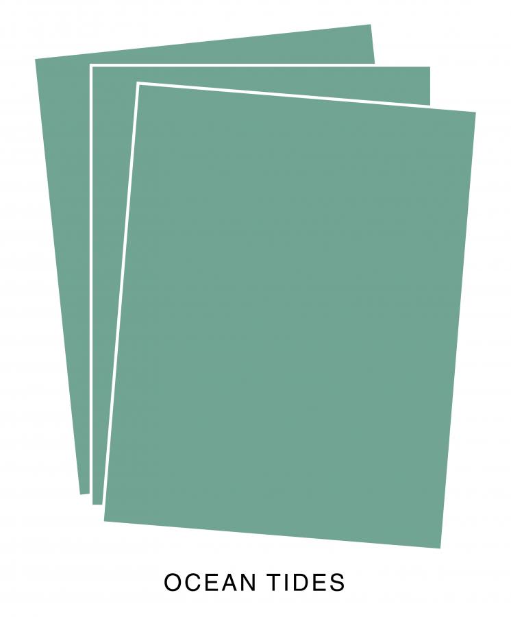 Perfect Match Ocean Tides Premium Cardstock (12 Sheets)