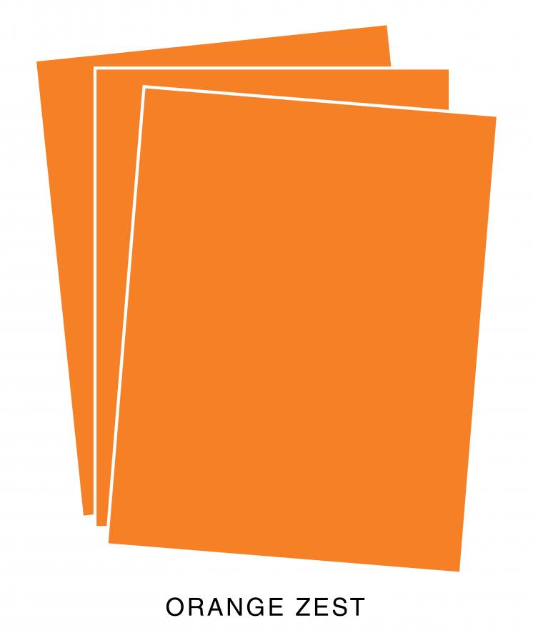 Perfect Match Orange Zest Premium Cardstock (12 sheets)