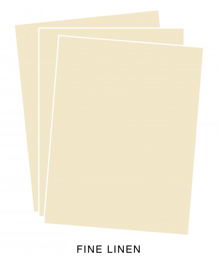Perfect Match Fine Linen Premium Cardstock (12 sheets)