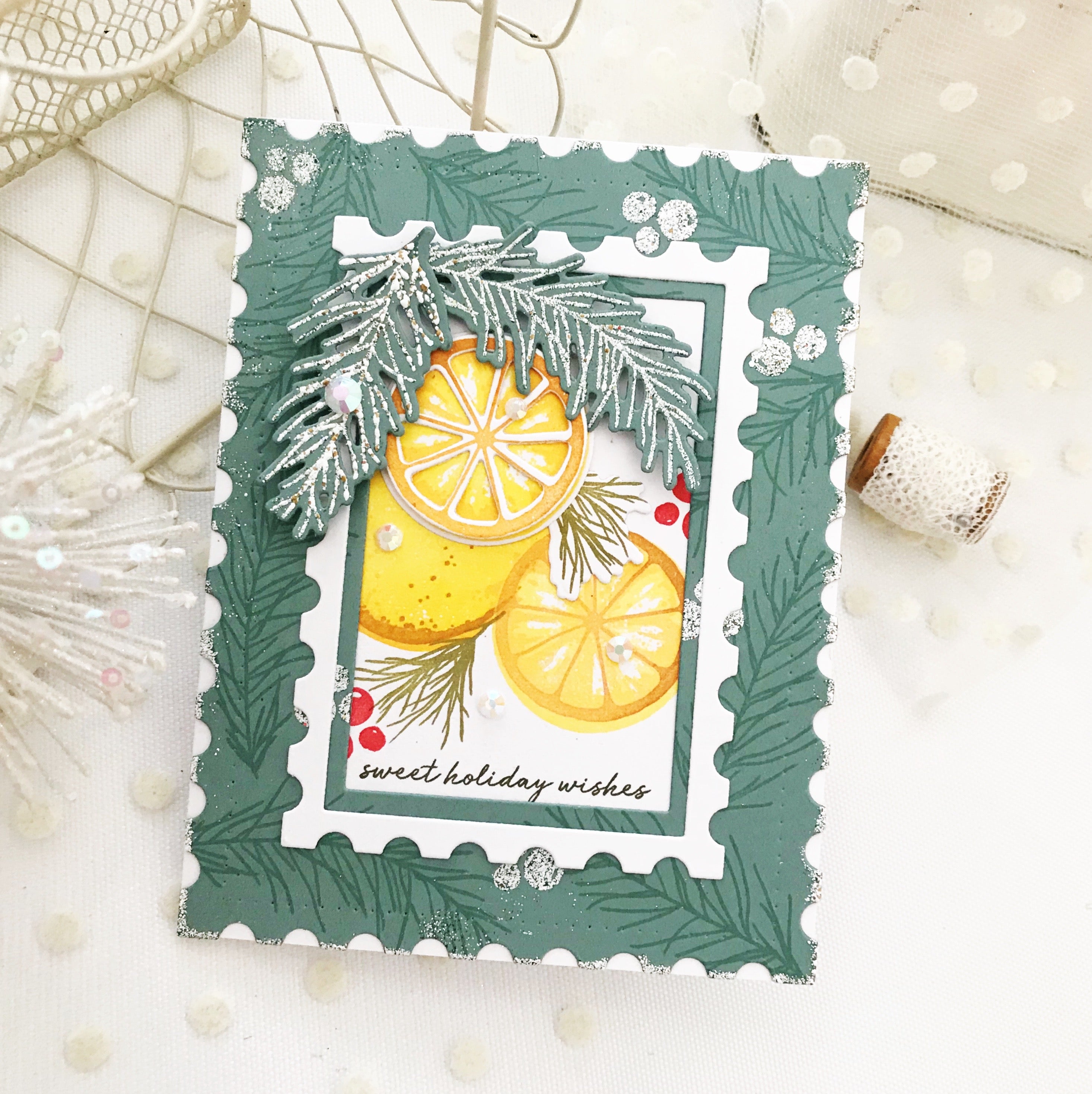 Sweet Orange Holidays Stamp Set