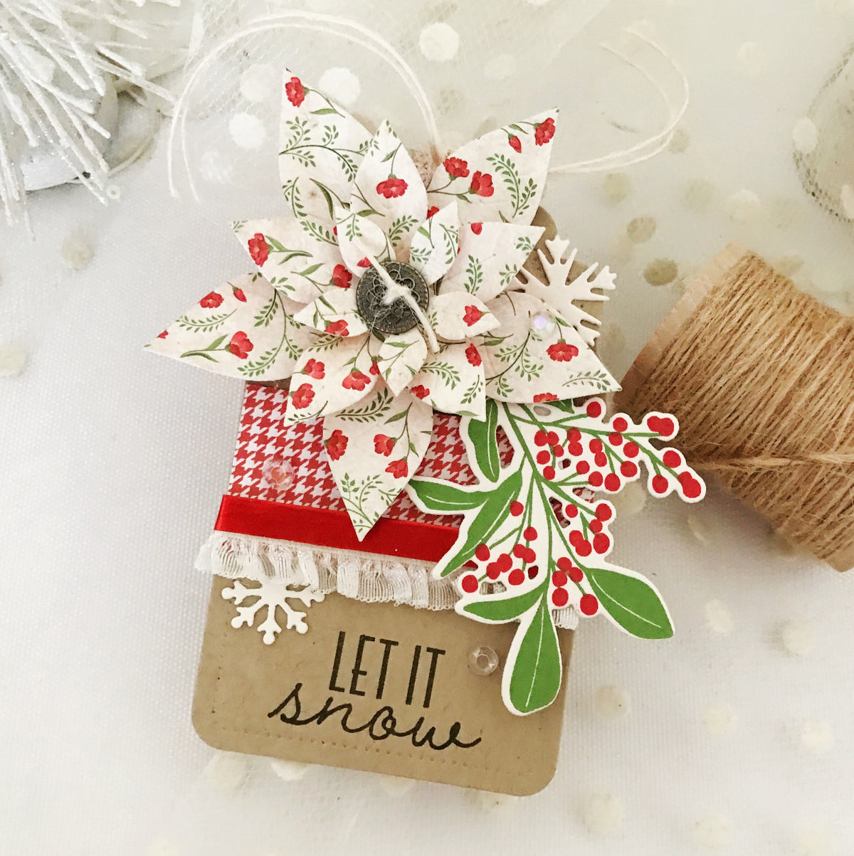Into the Blooms: Poinsettia Die