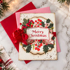Merry Christmas Banner Stencil Collection (set of 7)