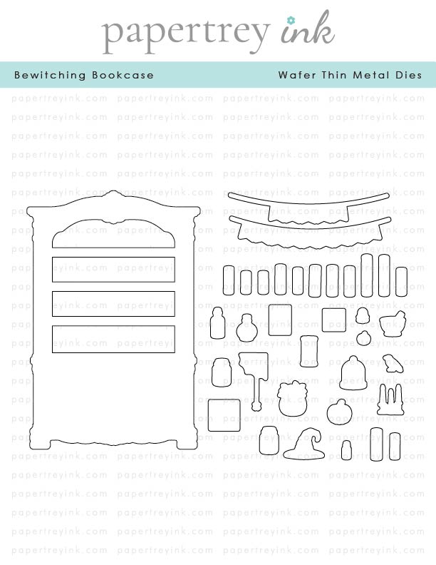 Bewitching Bookcase Die