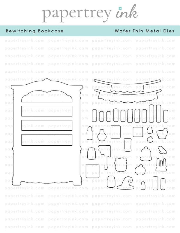 Bewitching Bookcase Die