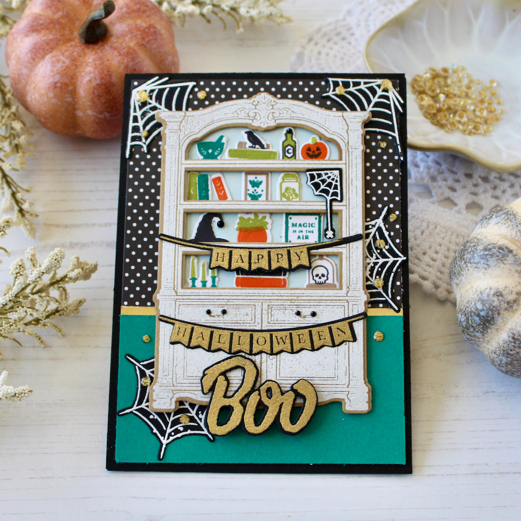 Bewitching Bookcase Die