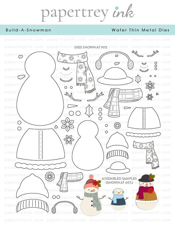 Build-A-Snowman Die