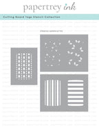 Cutting Board Tags Stencil Collection (set of 3)