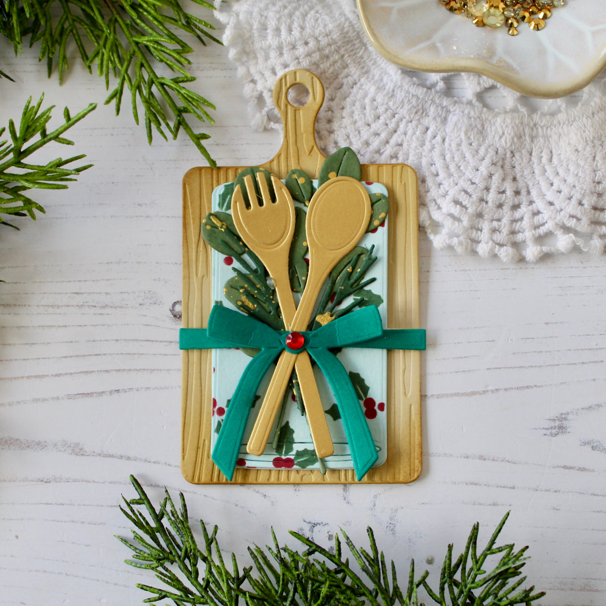 Cutting Board Tags Die