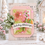 Framed In Flowers: Christmas Stamp Set