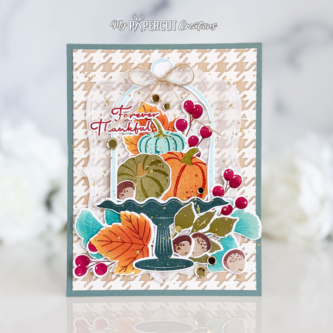 Fall Cloche Stamp Set