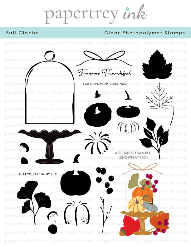 Fall Cloche Stamp Set