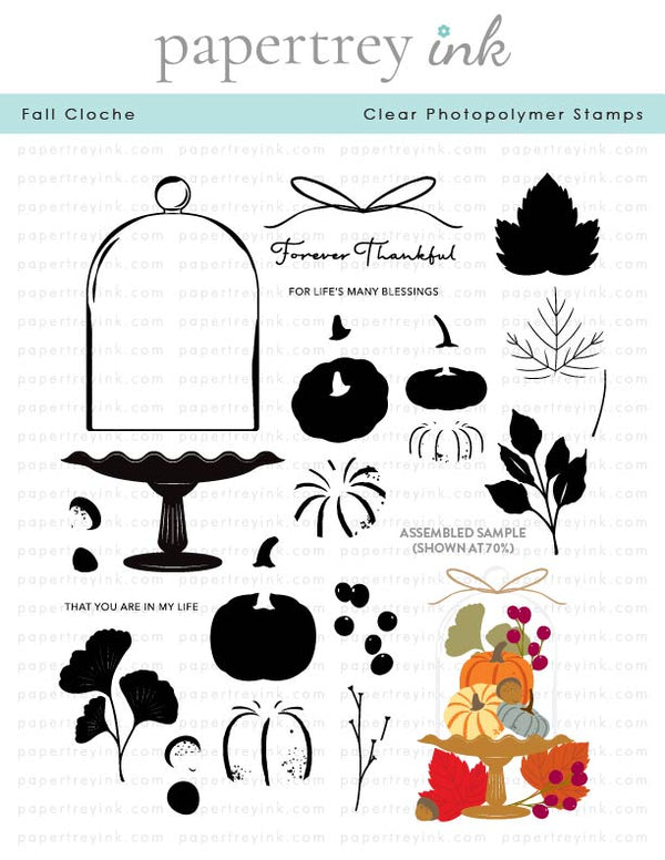 Fall Cloche Stamp Set