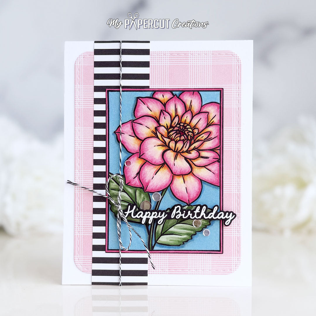 Framed In Flowers Die
