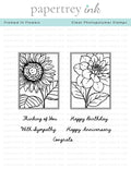Framed In Flowers Stamp Set