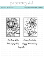 Framed In Flowers Stamp Set