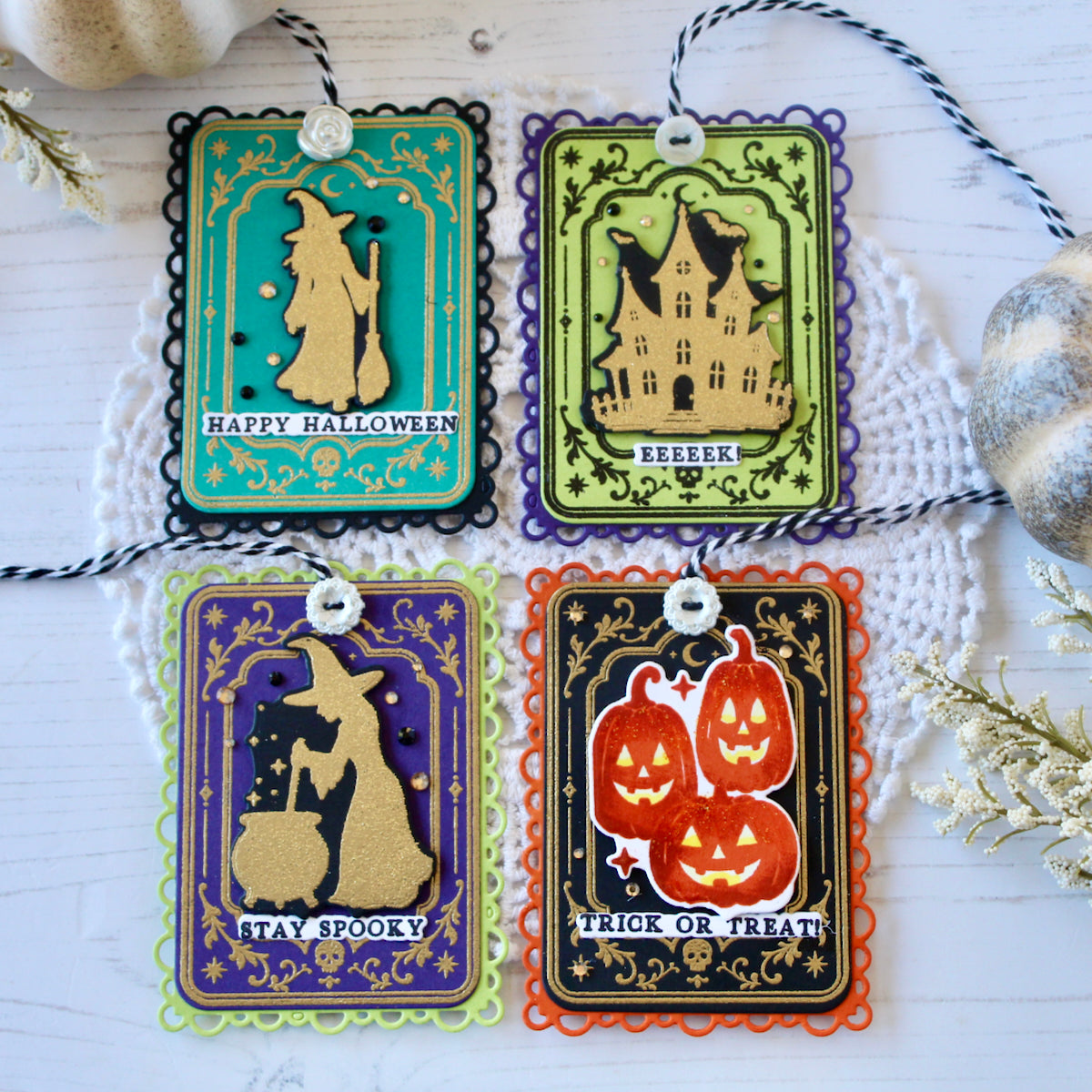 Halloween Silhouettes Die
