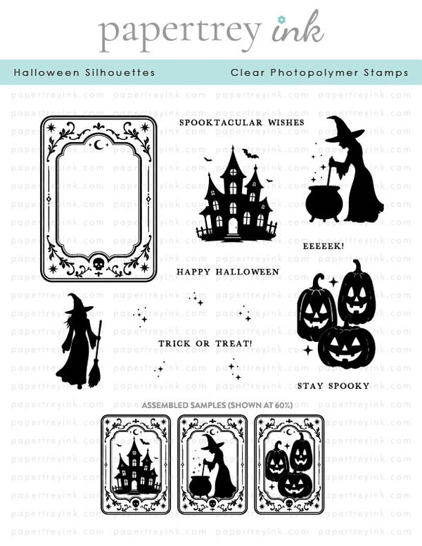 Halloween Silhouettes Stamp Set