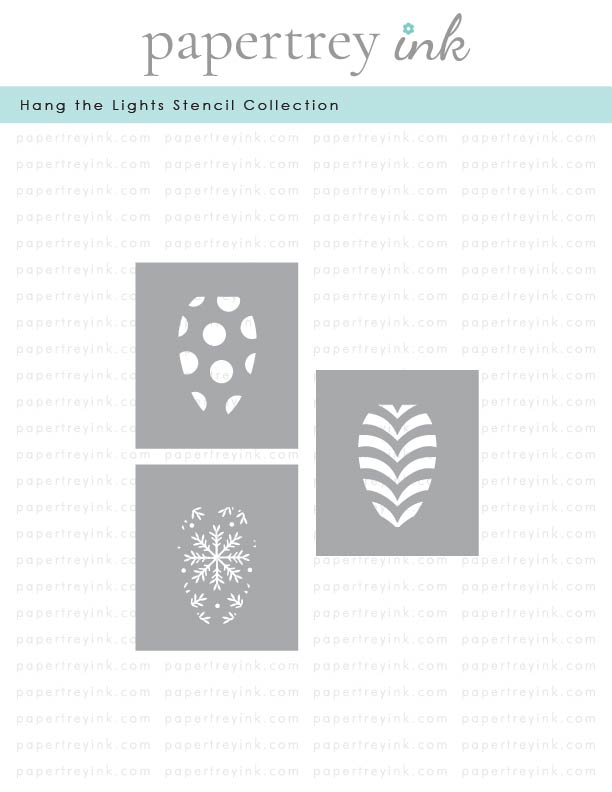 Hang the Lights Stencil Collection (set of 3)