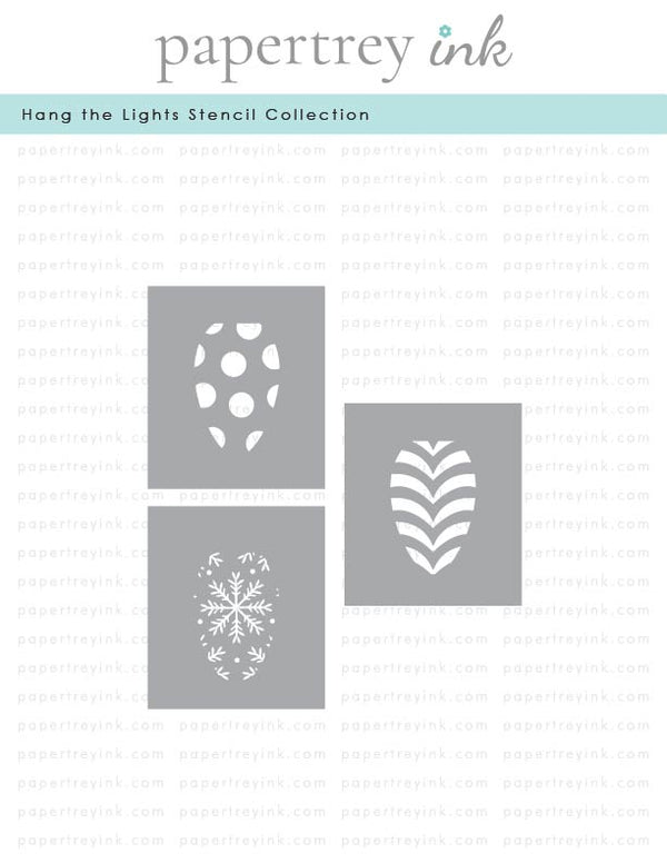 Hang the Lights Stencil Collection (set of 3)