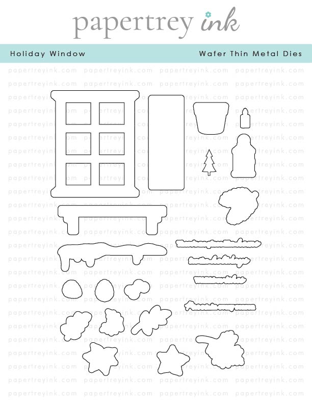 Holiday Window Die