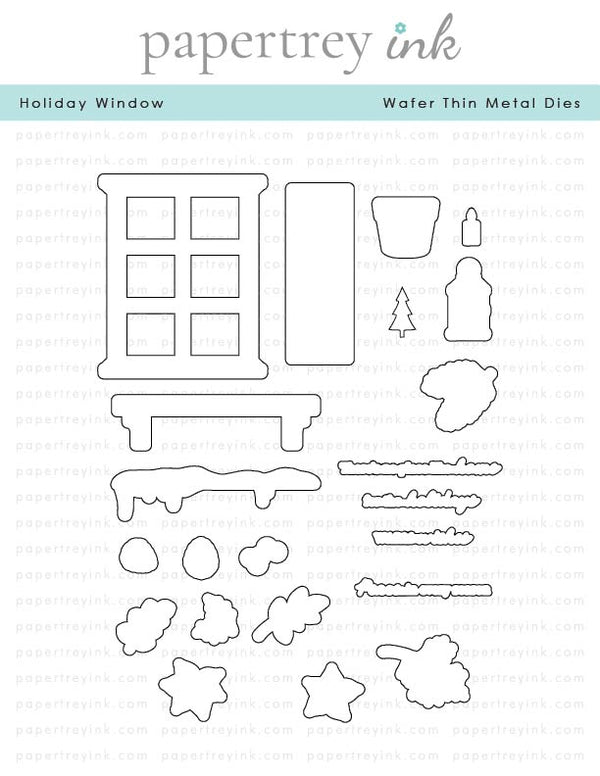 Holiday Window Die