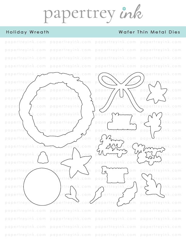Holiday Wreath Die