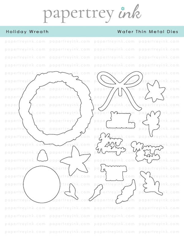 Holiday Wreath Die