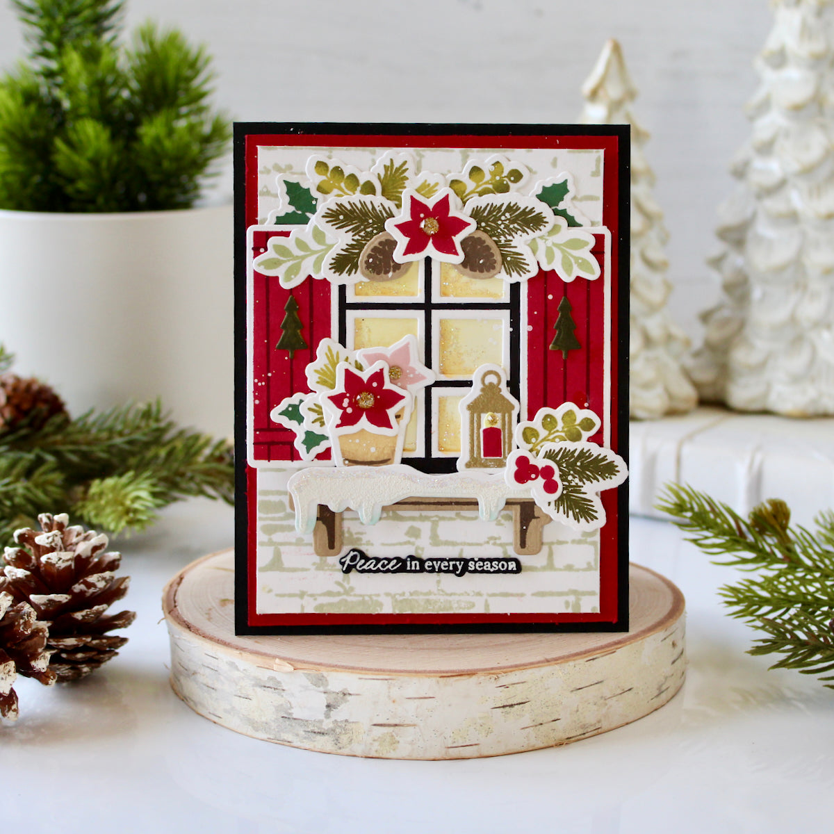 Holiday Window Die