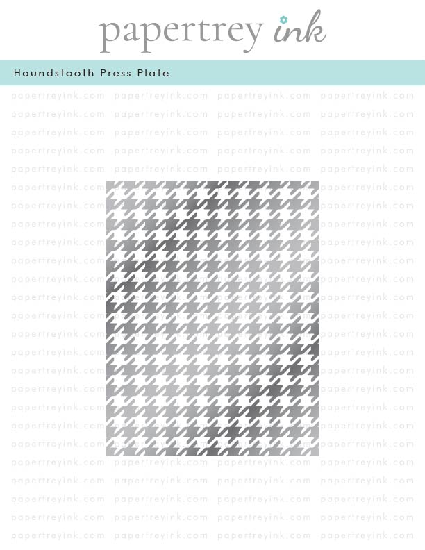 Houndstooth Press Plate