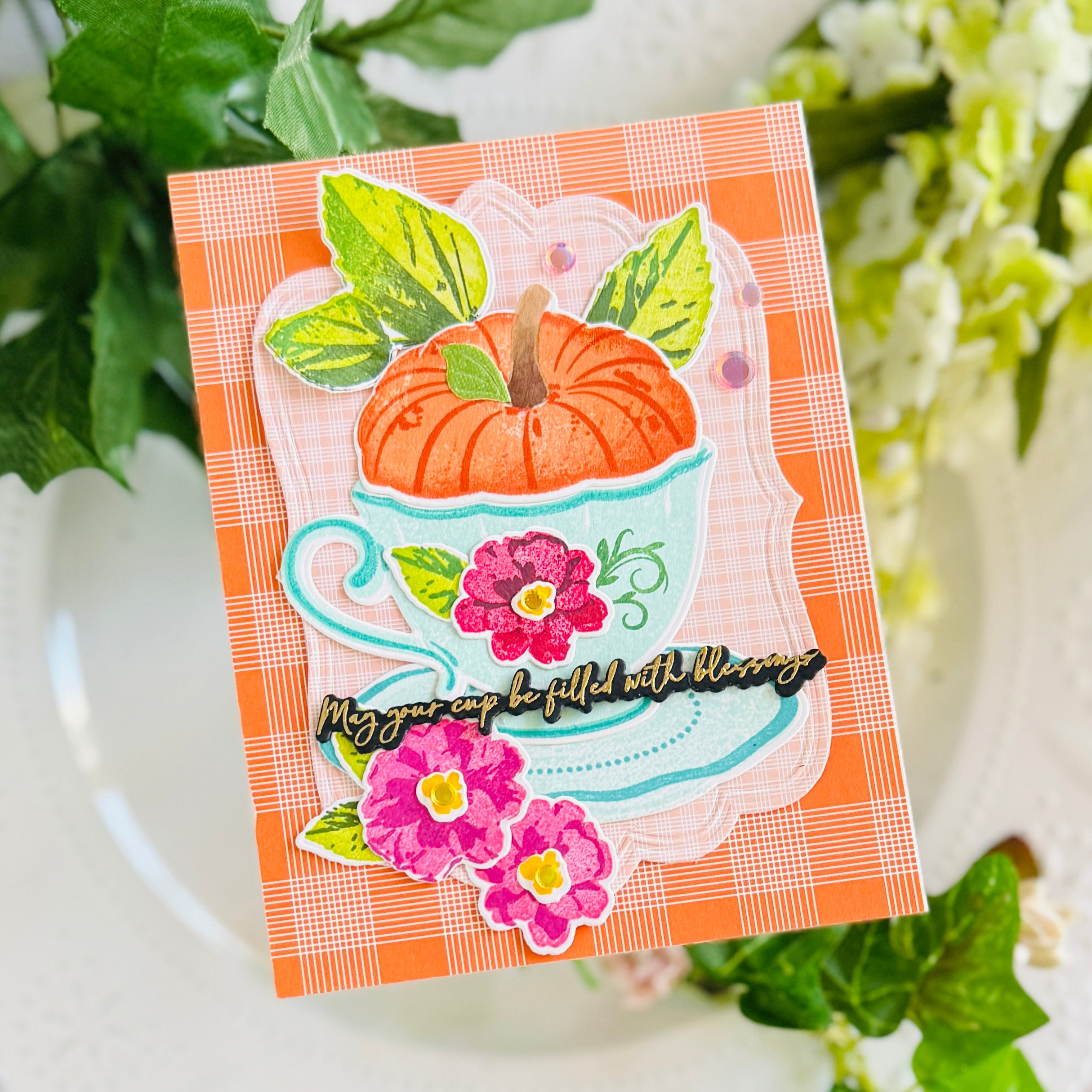 Cup of Blessings Stamp Set