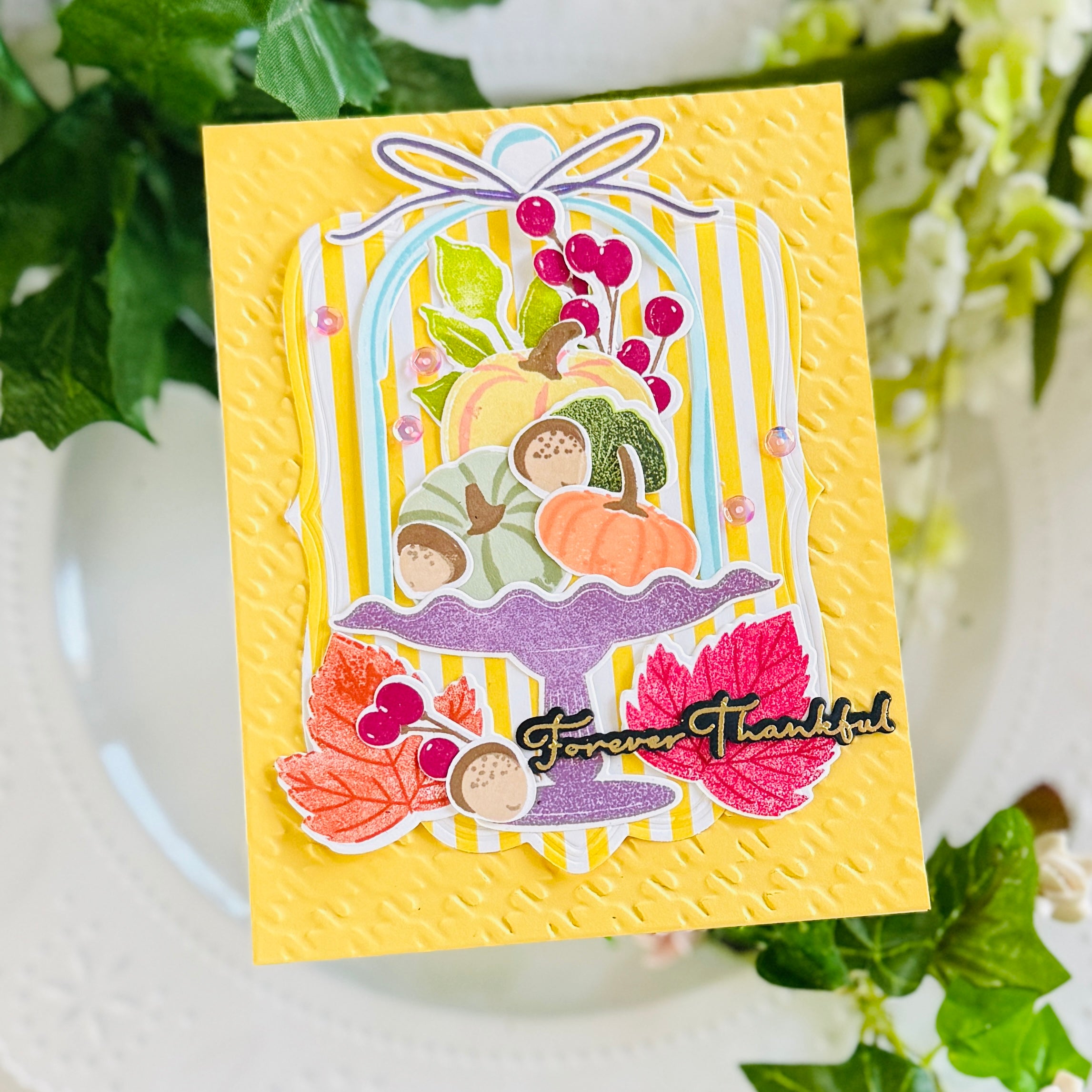 Fall Cloche Stamp Set
