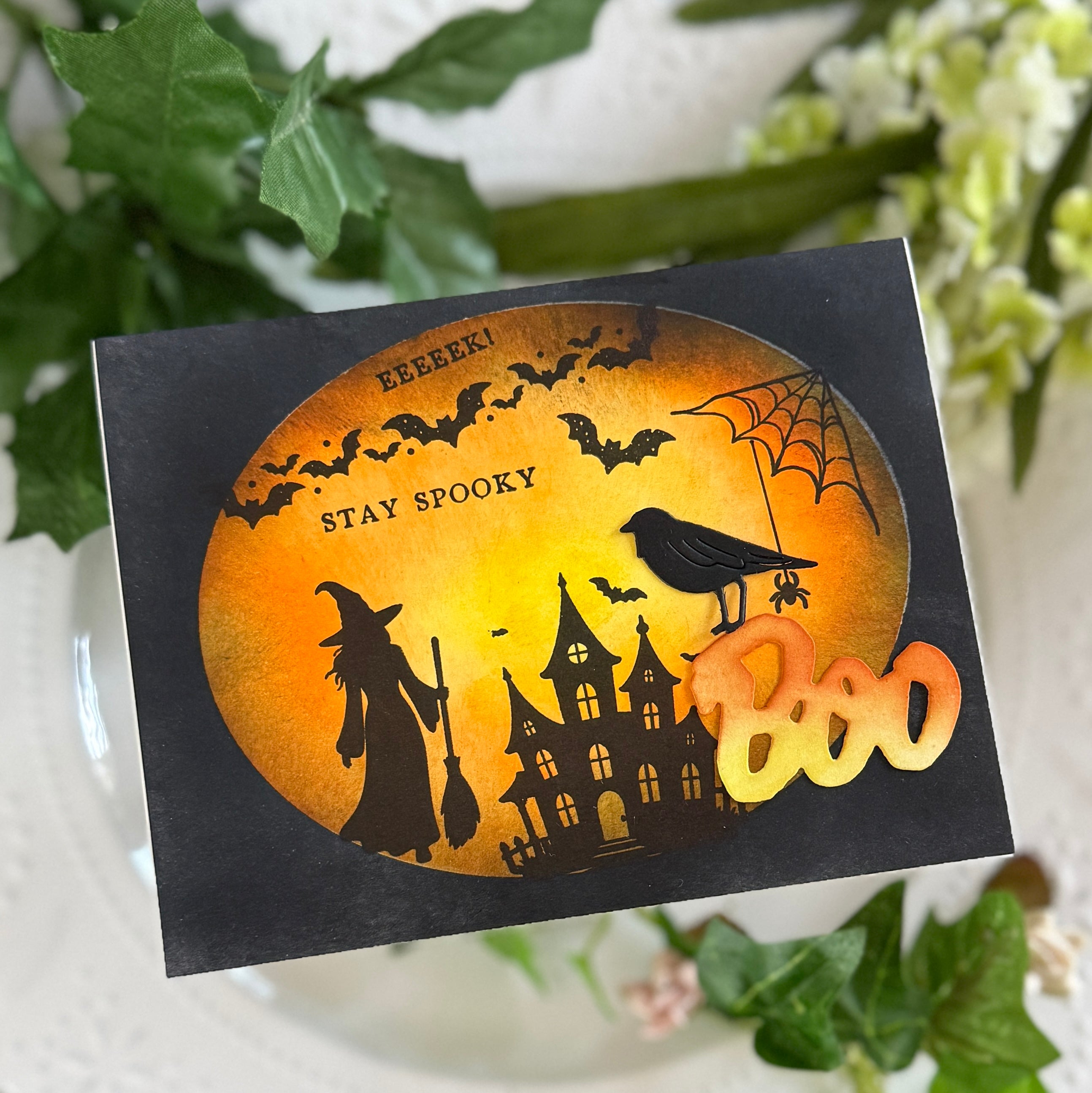 Halloween Silhouettes Stamp Set