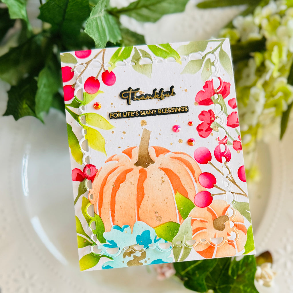 Harvest Medley Stencil Collection (set of 8)