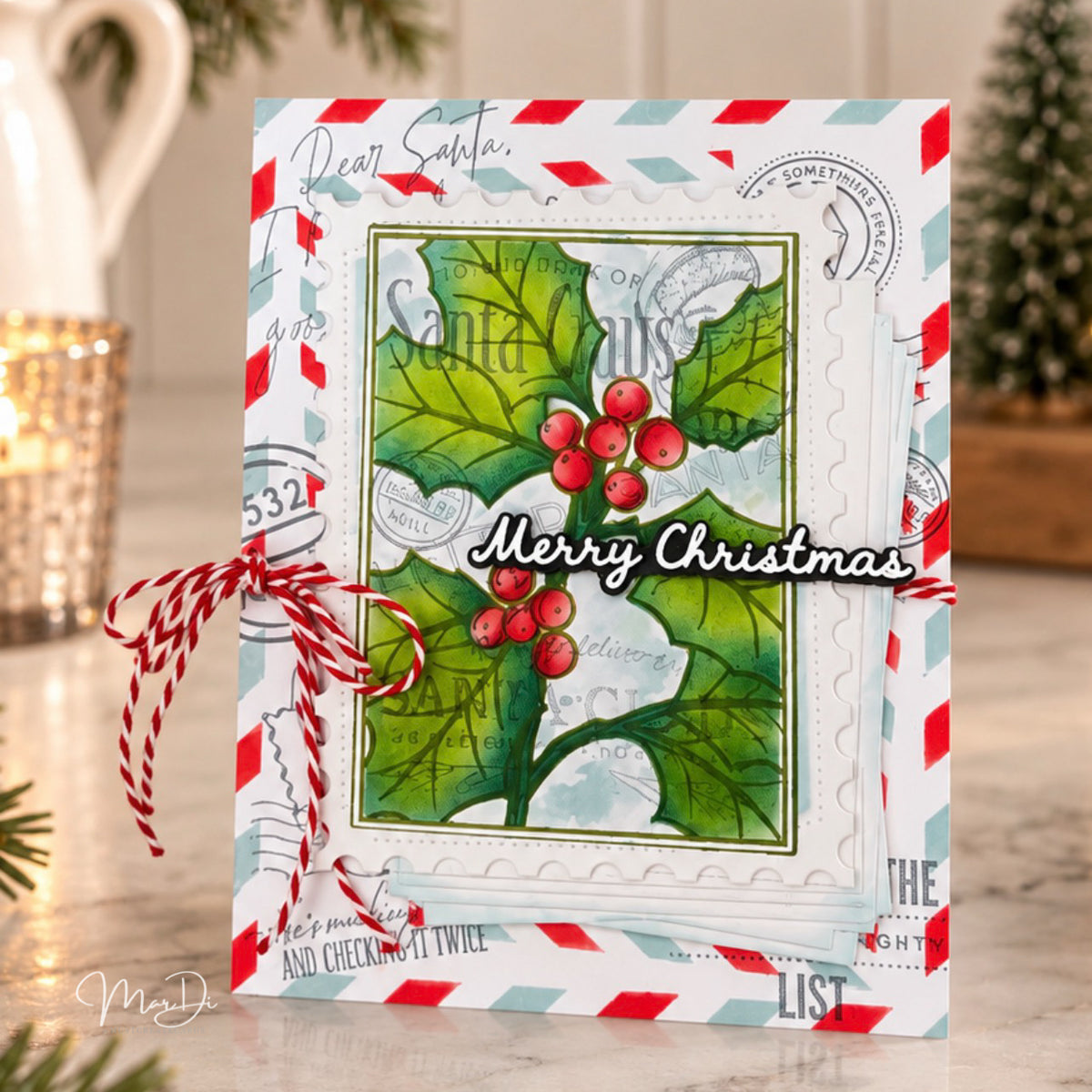 Framed In Flowers: Christmas Stamp Set