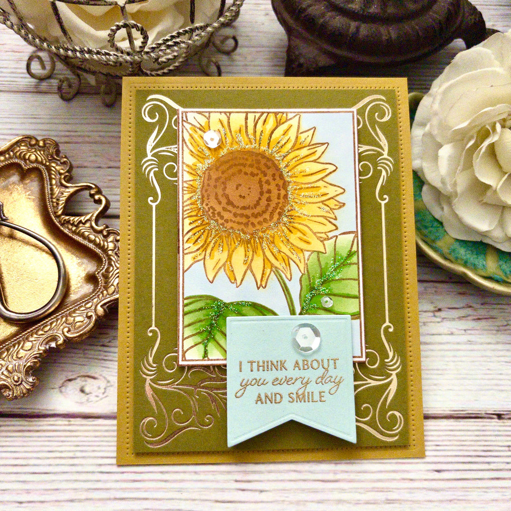 Framed In Flowers Die